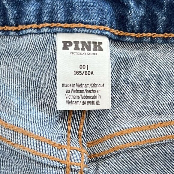 Victoria’s Secret PINK Vintage Hi Rise Wide Leg Jeans - Picture 5 of 6